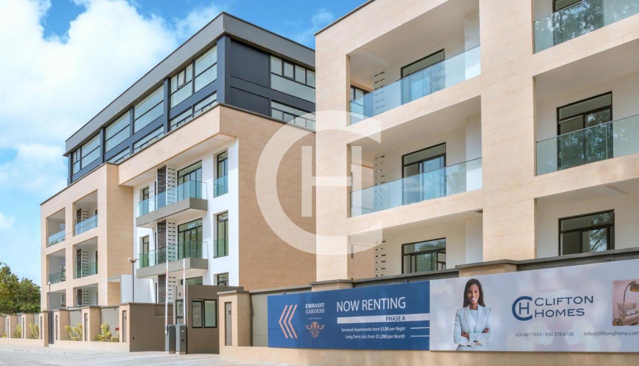 Embassy Gardens By Clifton Homes Accra Esterno foto